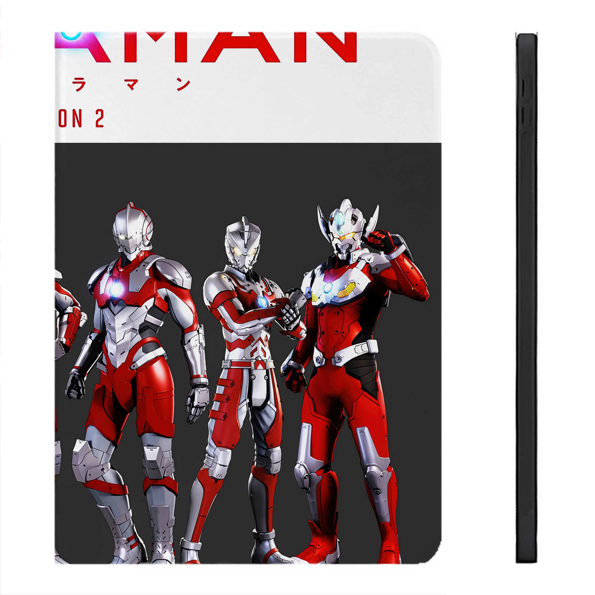 （画像用） ウルトラマン Ultraman IPadケース ペンホルダー付き ブックスタイルデザイン